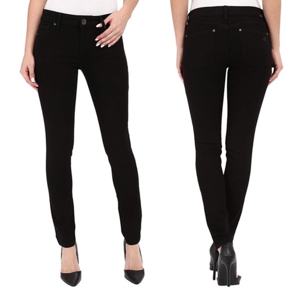 DL1961‎ Riker Emma Legging Black Skinny Jeans 26 - Picture 2 of 8